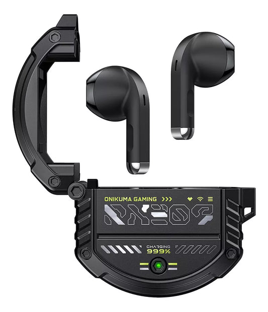 Auriculares inalámbricos ONIKUMA con control táctil, juegos deportivos, auriculares compatibles con Bluetooth Likrtyny