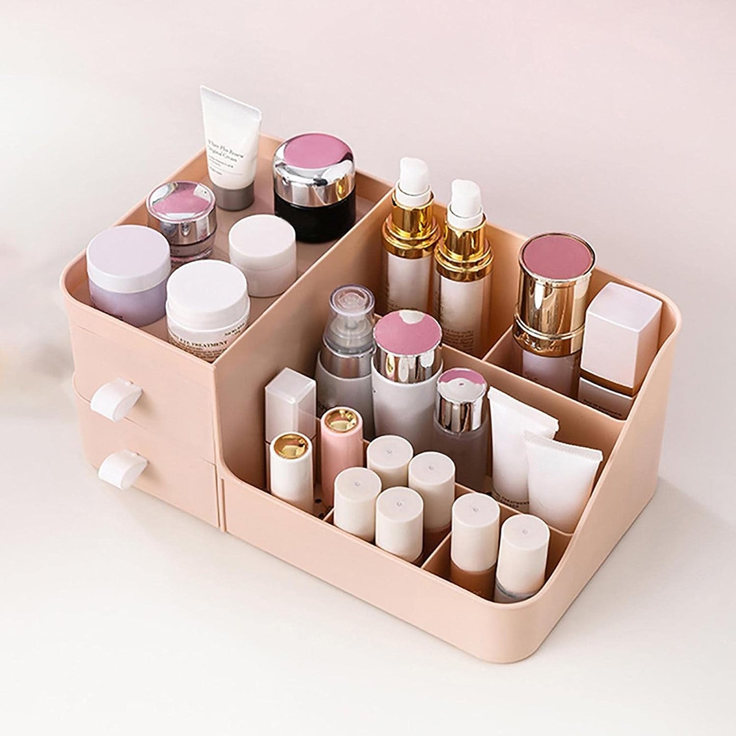 Organizador de Cosméticos ABS, Organizador de Maquillaje, Joyería,  Artículos de Skin Care Diseño de Escritorio