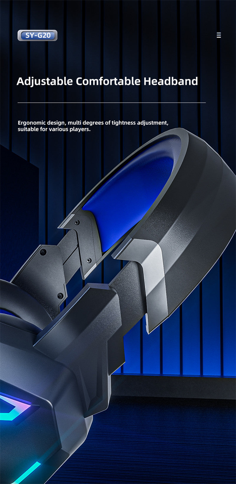 Auriculares Alámbricos Gamer Diseño con Retroalimentación RGB – Centro  Media MX